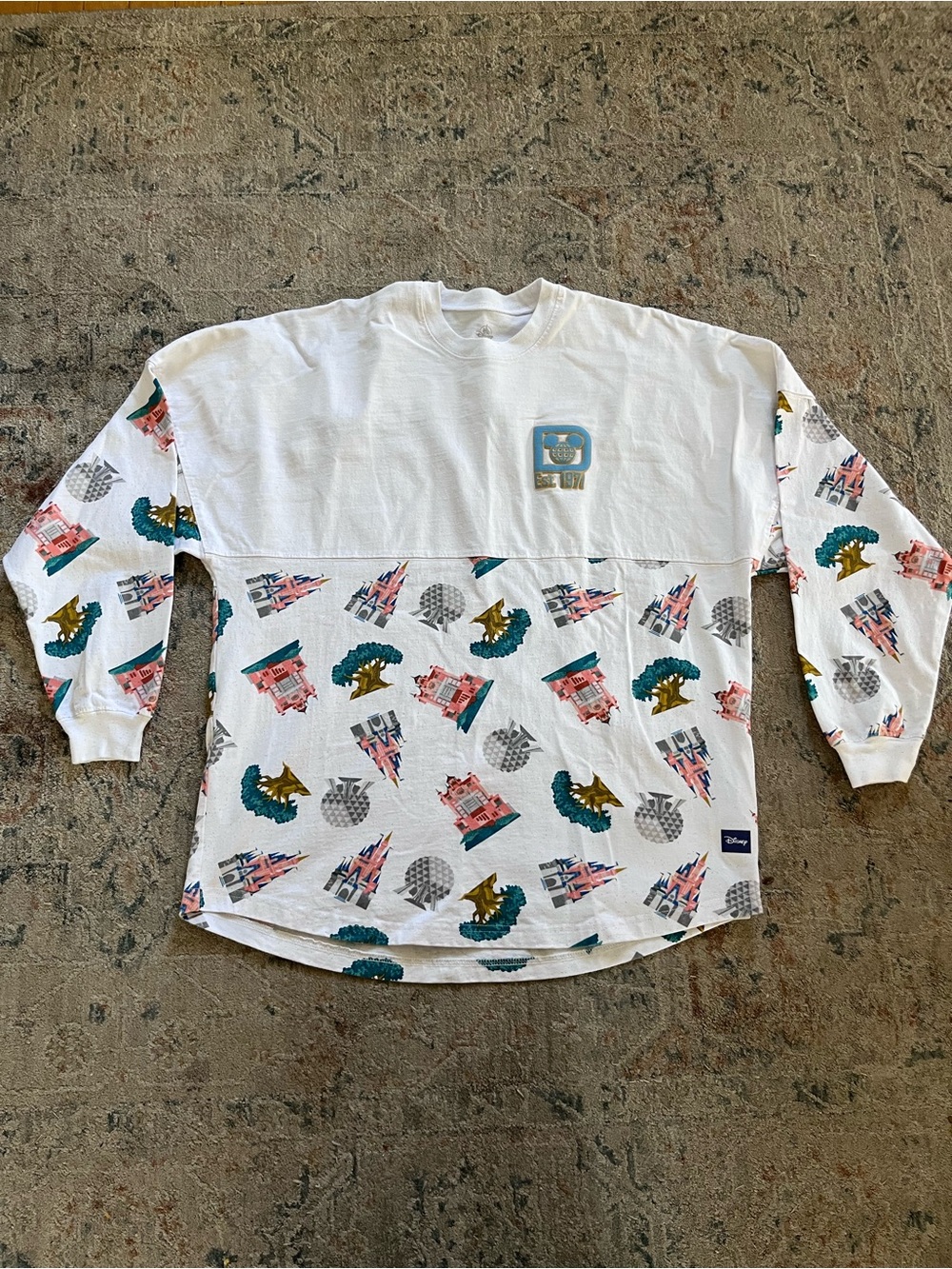 2024 Disney Parks Walt Disney World 4 Park Icons Spirit Jersey